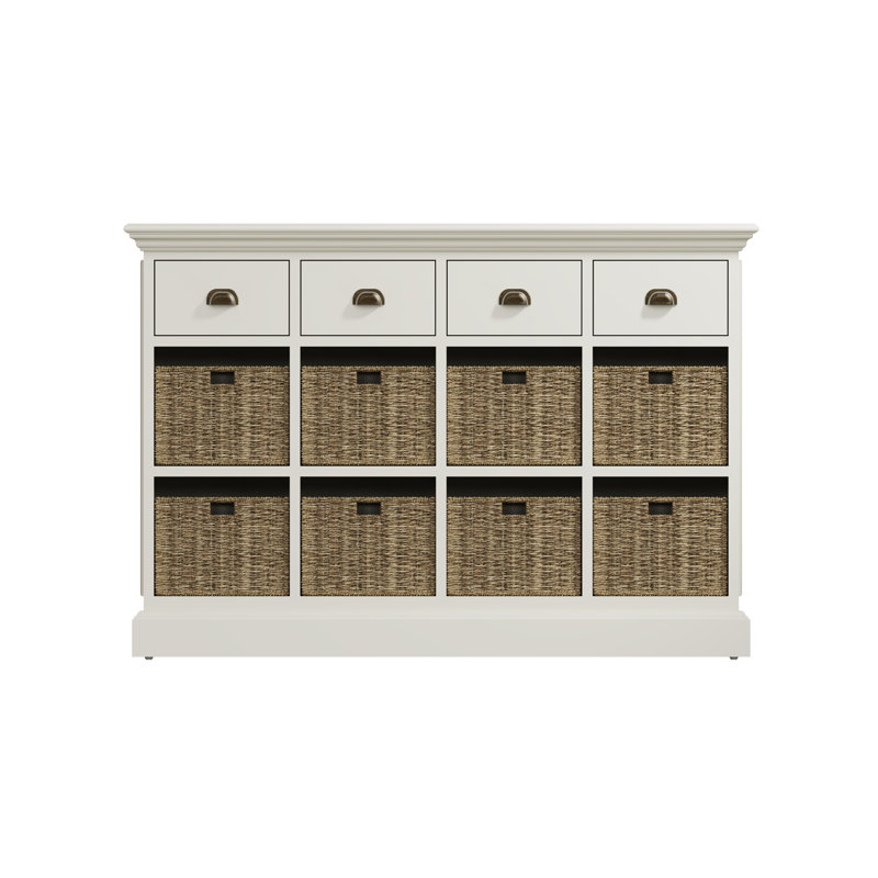 Fernleaf Arabella 110cm Wide 4 Drawer Pine Sideboard & Reviews
